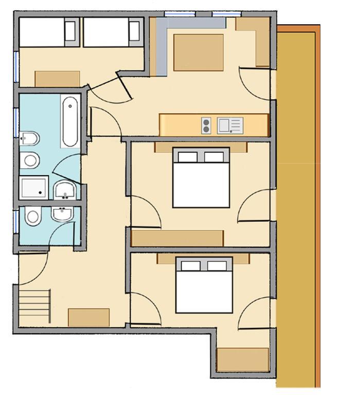 Feichterhof Voppichler Villa Rio Bianco/Weissenbach Rom bilde